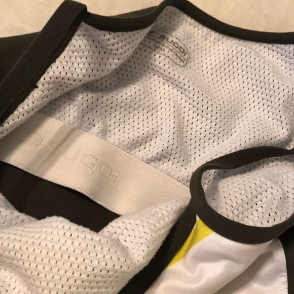 Sugoi Yellow & White Athletic Bike Tank - Size M - Picture 7 of 9